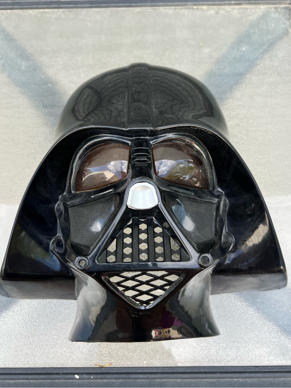 Star Wars Black Helmet with Interior Yellow Foam Mask 3446-M